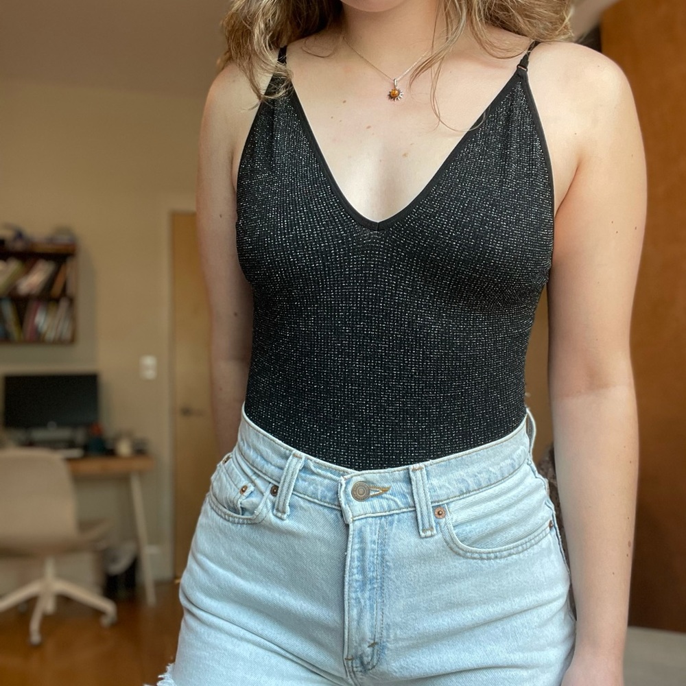Urban Outfitters glittery bodysuit